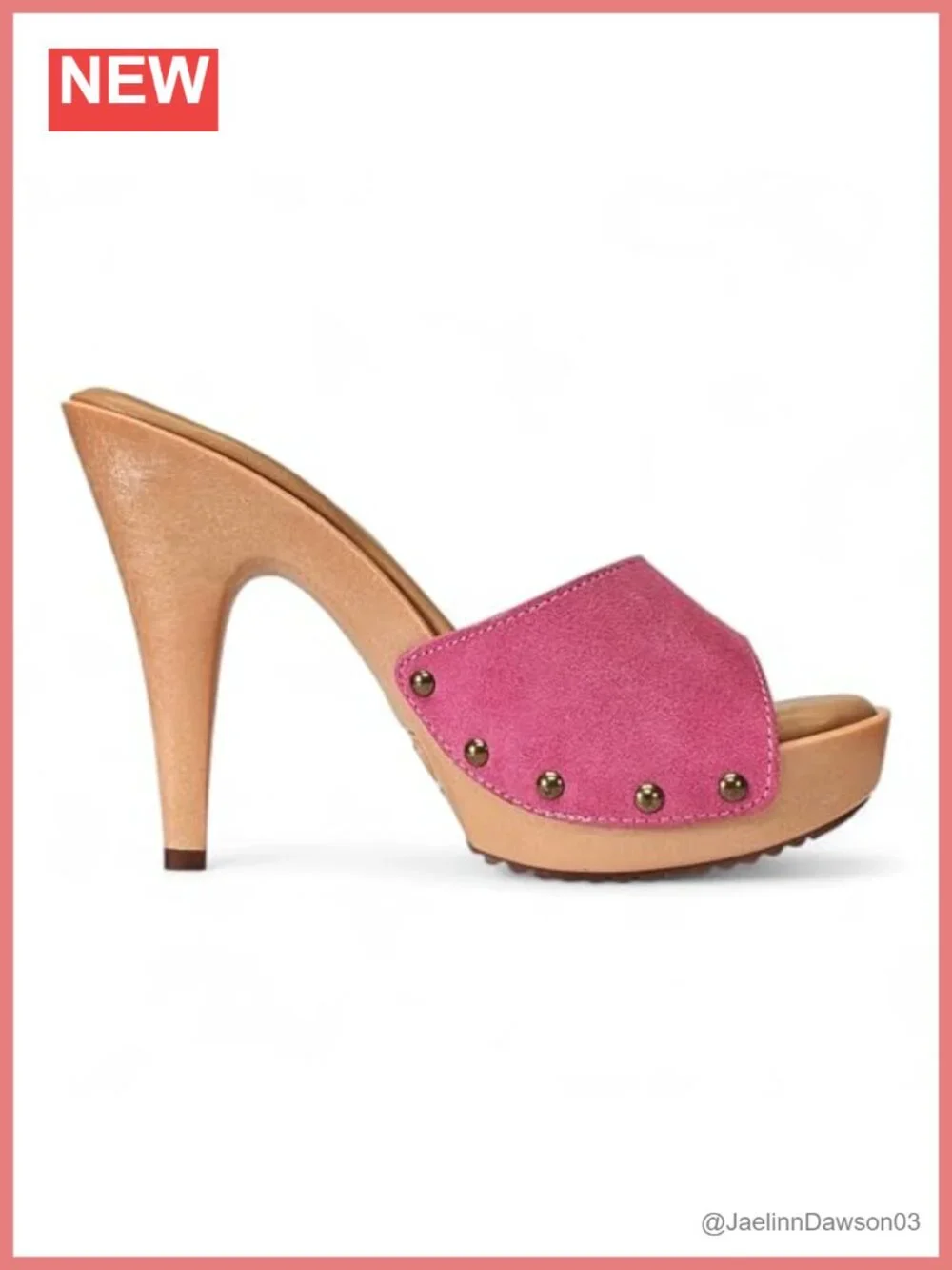 N/A fuchsia suede